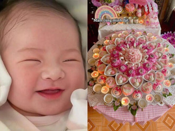 Đặt mâm cúng VIP đầy tháng cho con, mẹ bỉm giận run người khi nhận về thành quả một trời một vực