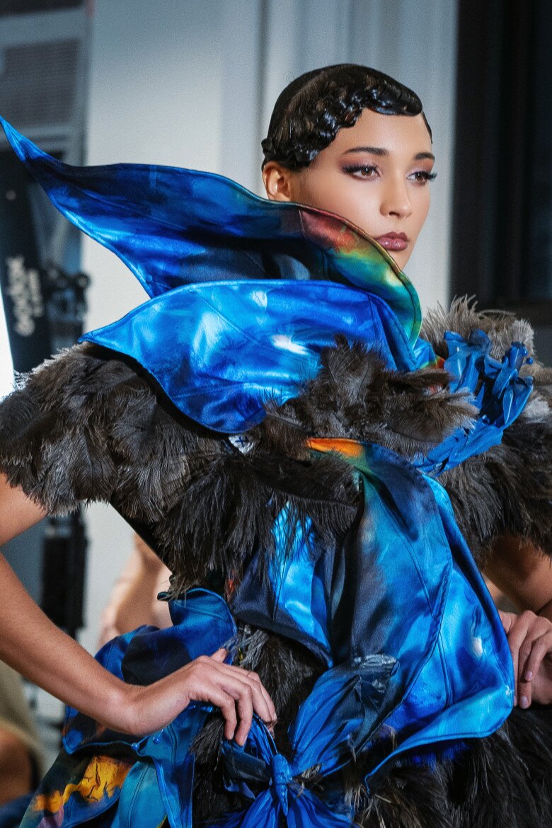 Á hậu Hồng Đăng, Hà Kino trình diễn tại New York Couture Fashion Week - 4