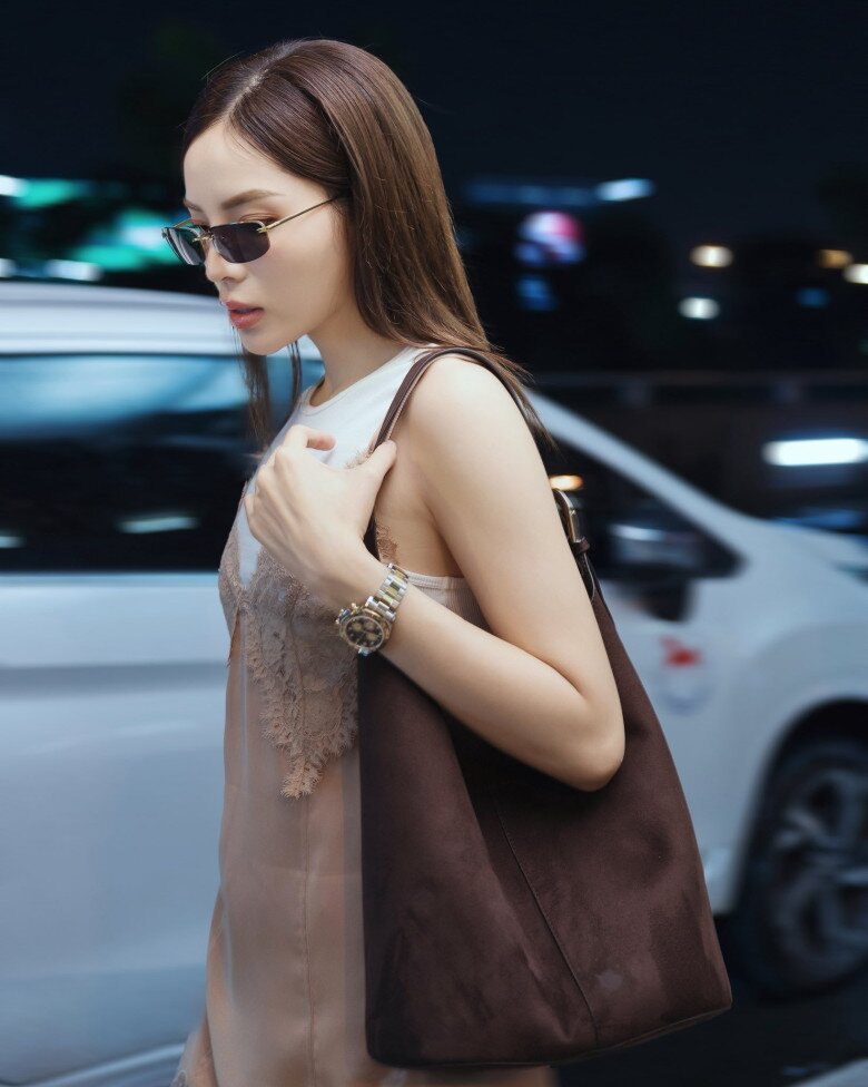 Kỳ Duyên mang đồng hồ 800 triệu mới tậu sang Manila, hội ngộ Thiên Ân và Tiểu Vy - 2