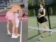 Ngọc Trinh đổi gu ăn mặc sau khi bị chỉ trích vì diện đồ hở bạo đi đánh pickleball