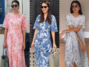 Thời trang - Xuống phố sáng thứ 7 với váy hoa sặc sỡ như Tăng Thanh Hà, mặc sao để trông điệu đà mà không sến