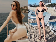 Hồ Ngọc Hà đi biển: Body cực phẩm, style đỉnh cao, U40 đã sinh 3 con mà ai cũng tưởng gái 20