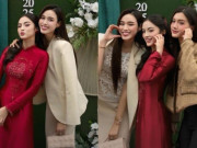 Hai cô bạn thân nhất của Đỗ Thị Hà, không có vương miện nhưng nhan sắc nổi bật không kém Hoa hậu