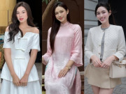 Thời trang - Đỗ Thị Hà thay đổi ngoạn mục từ nàng hậu rực rỡ đến "cô dâu hào môn" thanh lịch, chuẩn dâu nhà giàu