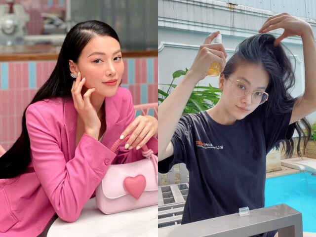 Hoa hậu Phương Khánh cũng sử dụng cây hương thảo trong việc ngăn chặn rụng tóc và hỗ trợ tóc mọc nhanh trở lại.