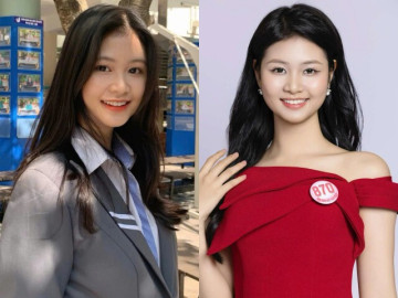 Mỹ nhân 2K4 được khen xinh như búp bê sống, có nhân trắc học hoàn hảo hơn cả Tân Hoa hậu Việt Nam?