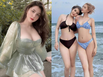 Hotgirl 2K2 lai Mỹ - Việt là bạn thân Xoài Non, làm mẹ vẫn mê mặc hở khoe dáng trái lê gợi cảm