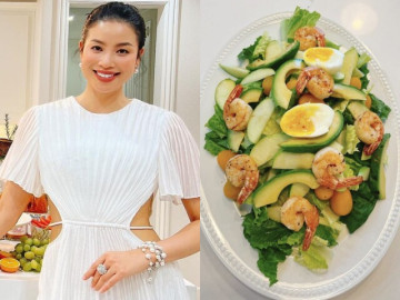 Mỹ nhân người Việt đang sống ở Mỹ cùng 2 con giữ dáng bằng công thức ngon - bổ - rẻ, lại có thể tự tay làm ở nhà