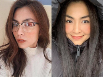 Ngọc nữ 3 con Tăng Thanh Hà can đảm ứng dụng xu hướng no makeup, không sợ lộ lão hoá