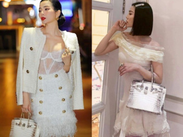 Nữ hoàng phòng trà có nhà dải từ Nam ra Bắc với kho đồ hiệu tiền tỷ nhưng chỉ ưu ái duy nhất một mẫu túi xách