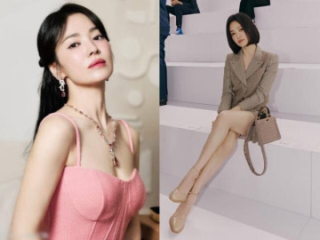 Song Hye Kyo không cao nhưng luôn ở trên đỉnh showbiz Hàn nhờ vào bí quyết chọn giày, tinh tế từ màu sắc đến kiểu dáng