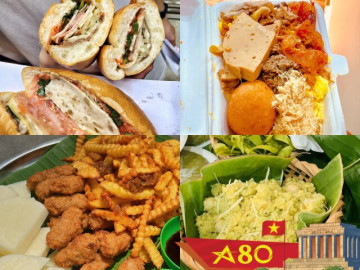 5 món ăn tiện lợi có thể mang theo khi đi camp xem hợp luyện diễu binh, duyệt binh A80 ở Hà Nội