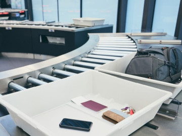 Vì sao không nên để điện thoại trực tiếp lên khay kiểm tra an ninh ở sân bay?