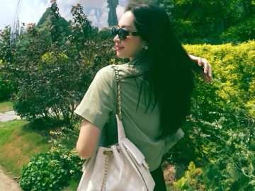 Đặng Thu Thảo sành điệu với túi hiệu trăm triệu đồng