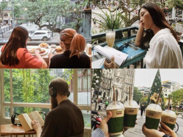 Mùa thu Hà Nội là phải ngắm Nhà thờ Lớn nhâm nhi xôi cốm: 4 quán cafe được giới trẻ săn lùng nhất nhờ view cực phẩm