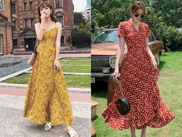 Xuống phố sáng thứ 7 với váy hoa sặc sỡ như Tăng Thanh Hà, mặc sao để trông điệu đà mà không sến - 4