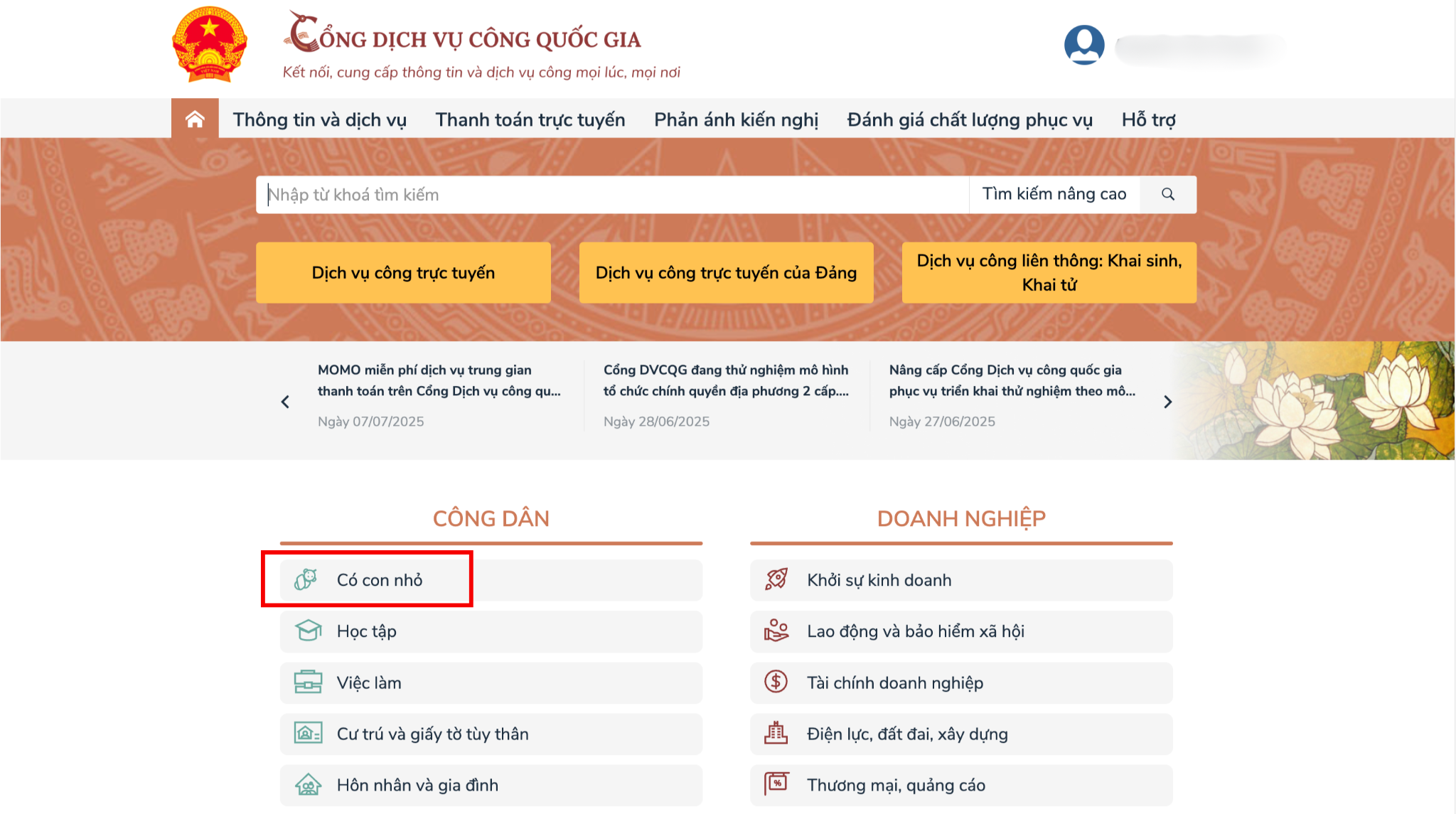 Hướng dẫn cách làm các loại giấy tờ cá nhân online dễ thực hiện nhất năm 2025, cha mẹ lưu 9 bước đăng ký khai sinh cho con - 3