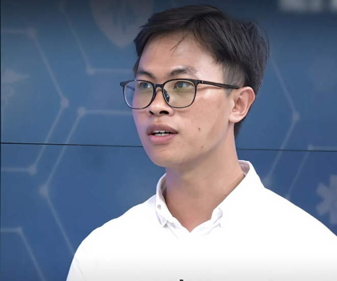 Bác sĩ Nguyễn Đình Tiến Trung - 1 trong 2 bác sĩ chọn chuyên ngành Giải phẫu người ở kỳ chọn chuyên ngành bác sĩ nội trú của trường ĐH Y Hà Nội.