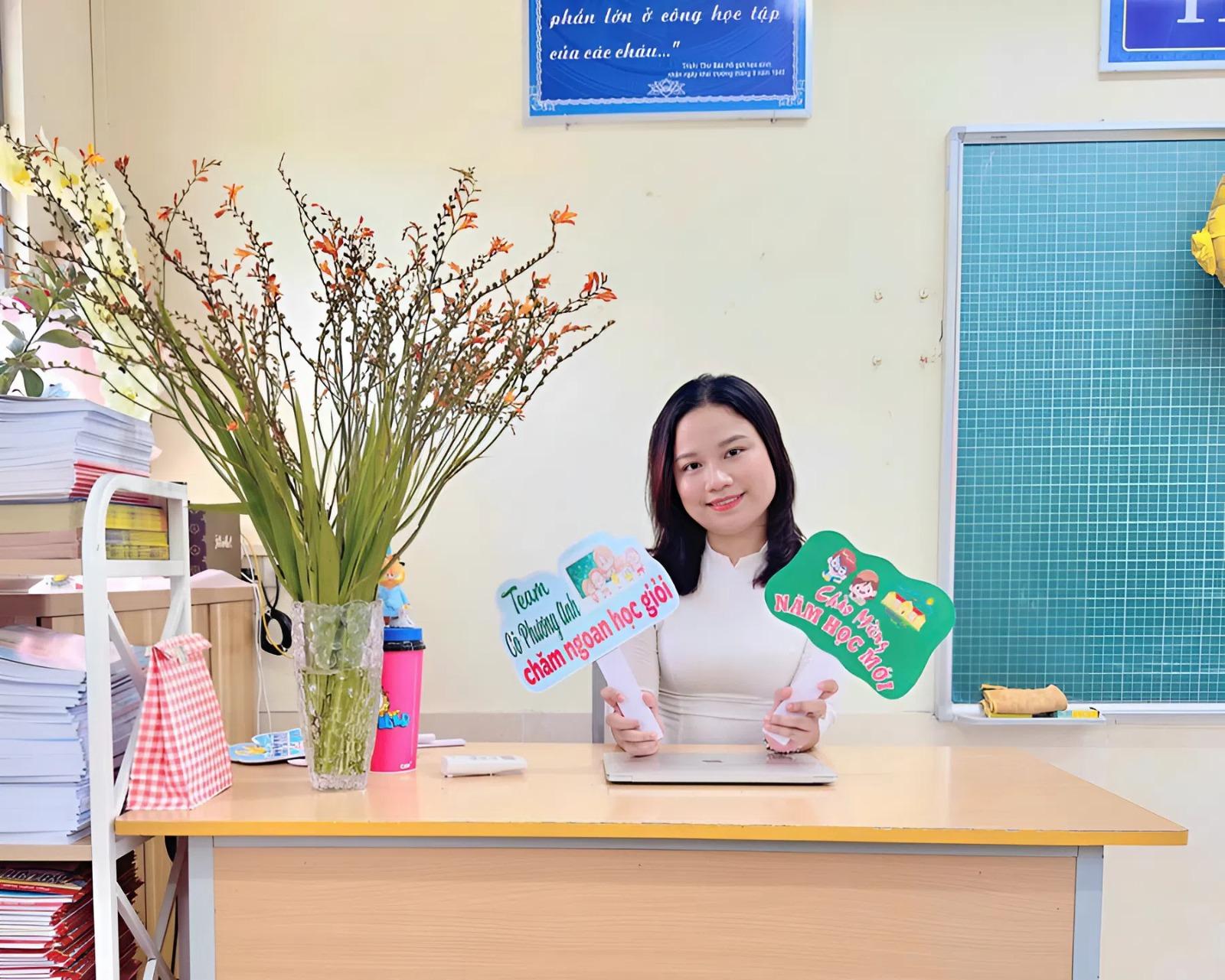 Cô giáo trẻ với hơn 8 năm kinh nghiệm đứng lớp luôn muốn phụ huynh và giáo viên phải cùng nhau hợp tác để việc dạy dỗ các bé hiệu quả nhất có thể.