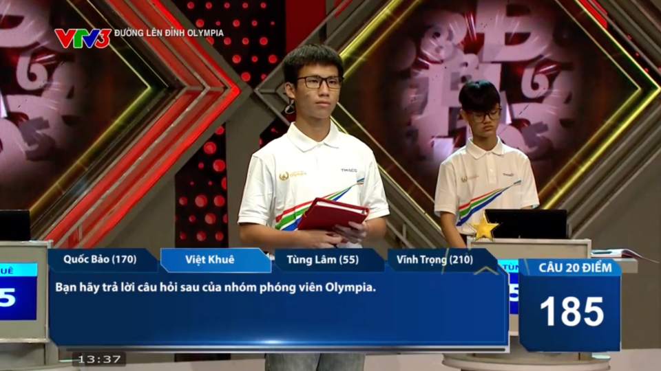 Khoảnh khắc kịch tính nhất của trận thi đấu này là Việt Khuê mạo hiểm đặt ngôi sao hy vọng và giành về 40 điểm, vươn lên dẫn đầu với tổng điểm 225.