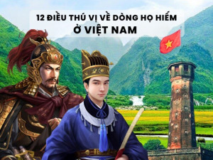 Dòng họ chiếm chưa đến 1% dân số Việt Nam, có vị tướng giỏi phá vòng vây cứu vua Đinh Bộ Lĩnh, dẹp loạn 12 sứ quân?
