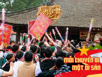 Khám phá lễ hội "độc lạ" ở Hà Nội, trăm người tranh giành một thứ màu vàng, tượng trưng cho sự may mắn, tài lộc