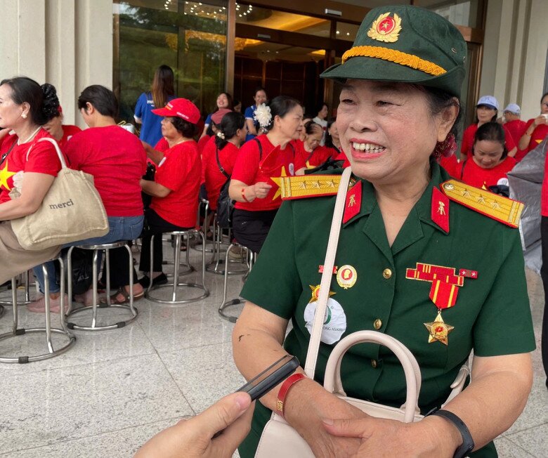 Bà Đào Thị Tính chia sẻ, đây là sự kiện vô cùng ý nghĩa, nhất là với người cao tuổi.