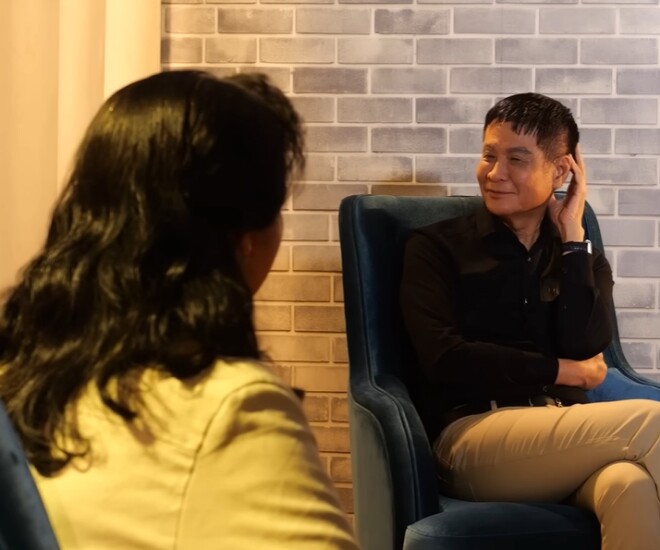 Chị H chia sẻ câu chuyện của mình trong chương trình Người thứ 3.