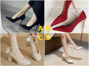 Yêu - Trắc nghiệm: Bạn có “số hưởng” sau khi kết hôn hay có cuộc sống thăng trầm? Chọn một đôi giày sẽ biết ngay