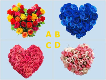 Trắc nghiệm: Chọn một bó hoa, biết ngay mức độ chung thủy của người ấy dành cho bạn