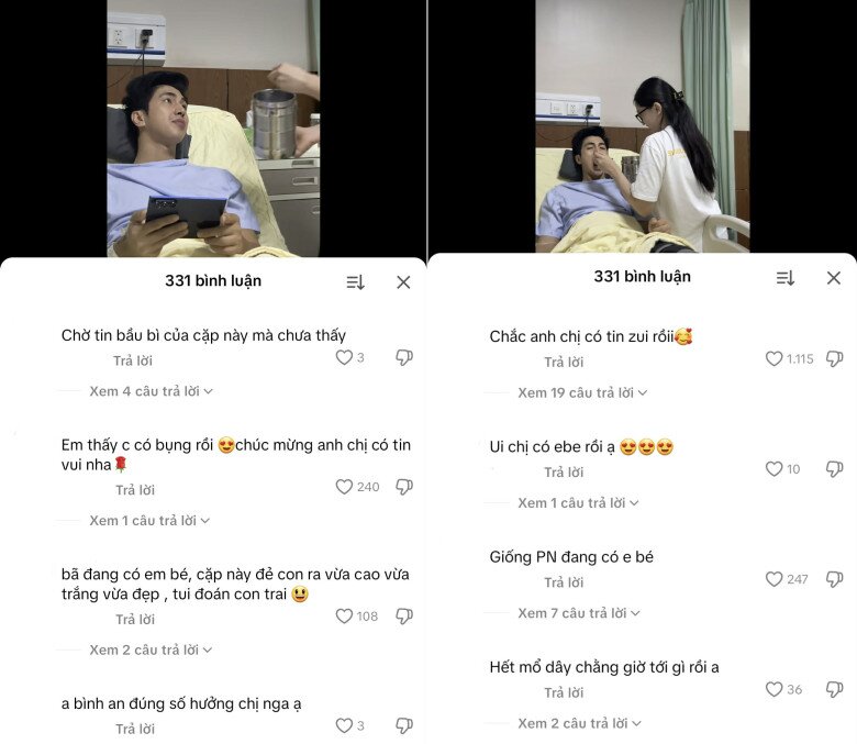 Cộng đồng mạng bình luận sôi nổi về nghi vấn Phương Nga đang có em bé.