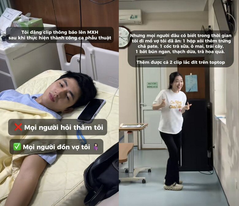 Thông qua kênh TikTok của em gái, Bình An phủ nhận tin đồn sắp đón con đầu lòng.