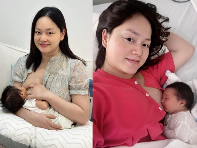 Theo nữ diễn viên, cho con bú mẹ là hành động tự nhiên.