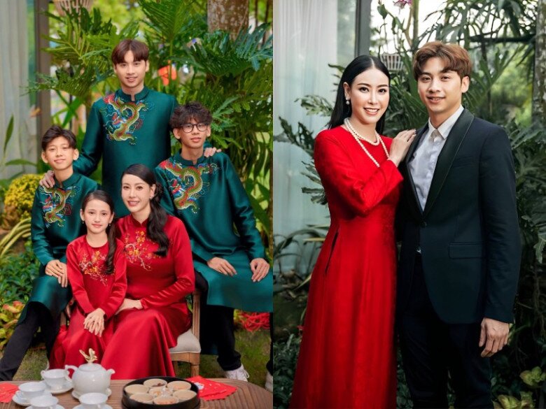 Huỳnh Nhật Minh - con riêng của đại gia Huỳnh Trung Nam có quan hệ thân thiết với mẹ kế.