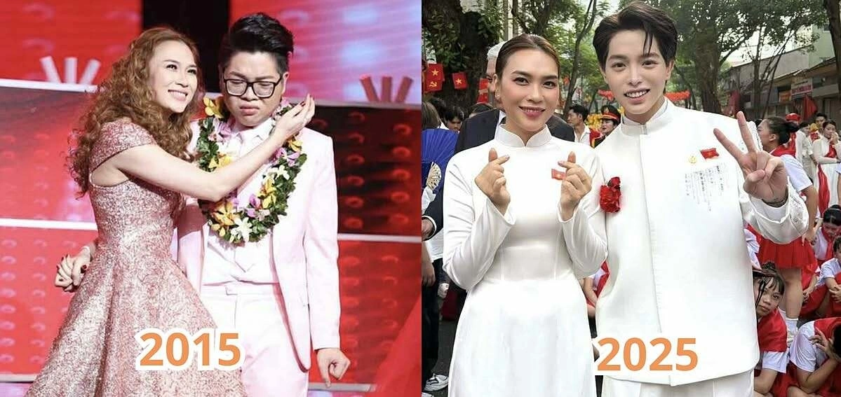 Đối với bố của Đức Phúc, Mỹ Tâm chính là người thay đổi số phận của con trai.