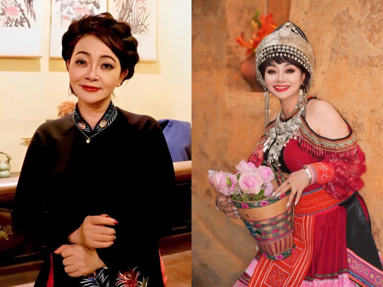 Trà My được mệnh danh là bông hậu của làng hài phía Bắc.