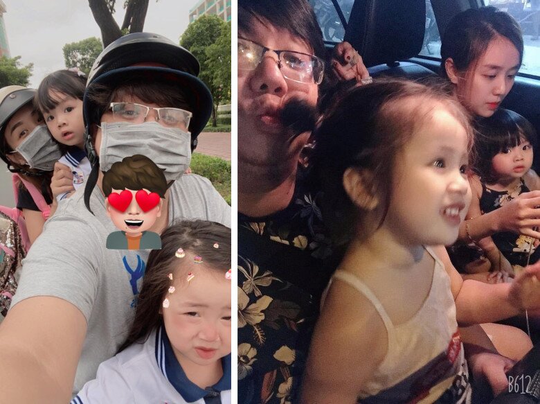 Thời điểm em gái làm mẹ đơn thân, Gia Bảo làm bố bất đắc dĩ của 2 cháu gái.