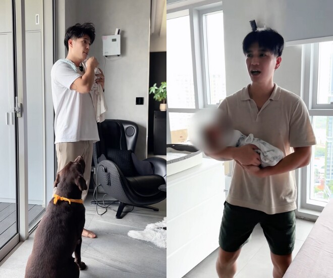 Chồng trẻ của Ngô Thanh Vân đầu bù tóc rối sau khi đón tiểu công chúa, chăm con vẫn bận kiếm tiền mua tã 2 Nhiều người xem ngỡ ngàng trước hình ảnh ông xã Ngô Thanh Vân đầu bù tóc rối.