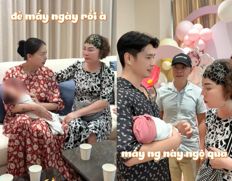 Mẹ ruột Ngô Thanh Vân bất ngờ khi hay tin con gái đã sinh được vài ngày.