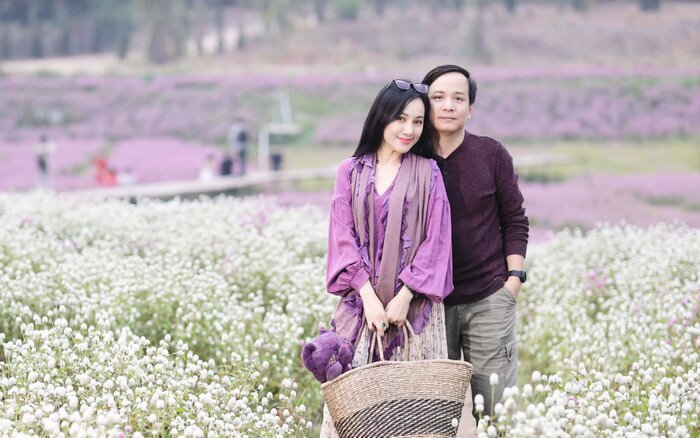 Nữ BTV hiếm khi chia sẻ hình ảnh ông xã.
