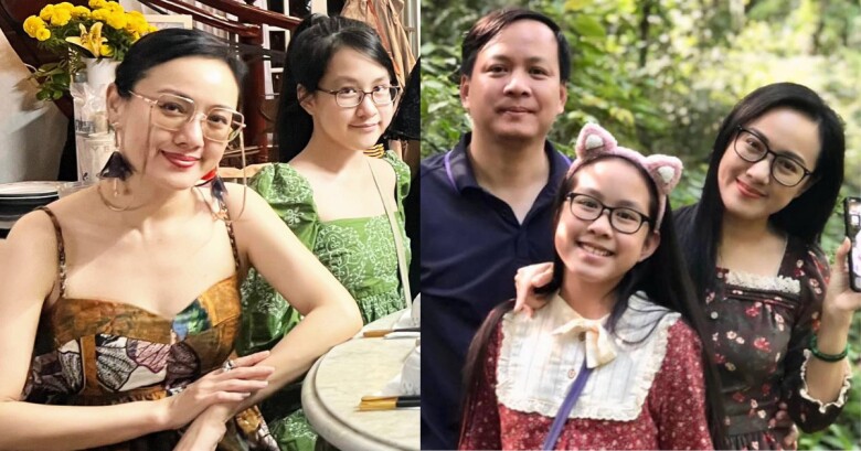 Diện mạo khi trưởng thành của con gái Hoài Anh được khen giống cả bố lẫn mẹ.