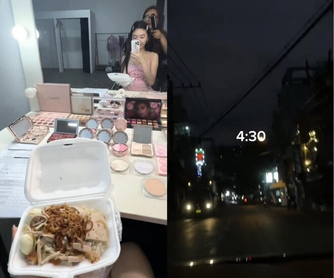 Con gái Quyền Linh ra khỏi nhà đi làm từ 4h30 sáng.