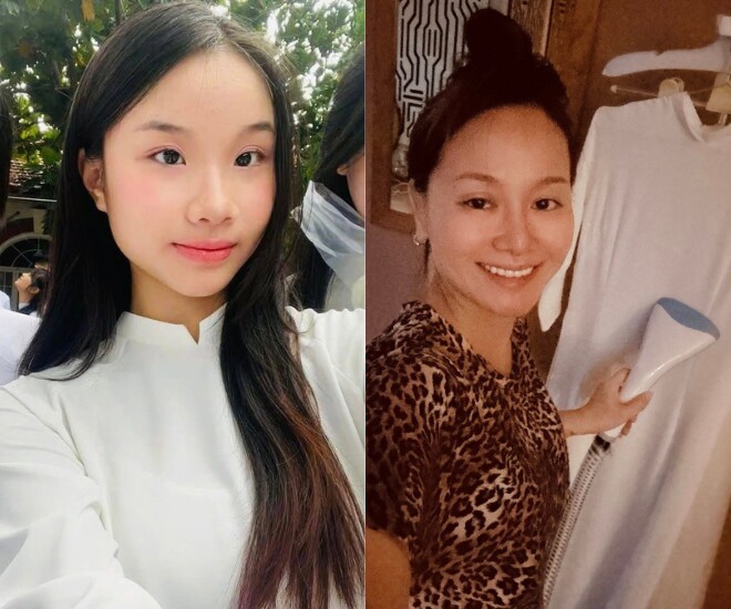 Ca sĩ Thu Phượng - vợ cũ MC Thành Trung chúc mừng con gái - Zon tựu trường vào cấp 3. Cô cho biết từ 5 giờ sáng đã thức dậy để ủi áo dài cho ái nữ. Thu Phượng chia sẻ: Cả nhà dậy sớm từ 5 giờ sáng, mẹ ủi áo dài, ba pha cafe, em đánh răng, rửa mặt, make up nhẹ nhàng và mẹ đưa em đi khai giảng năm học mới 2025 - 2026. Chúc em Zon (thương hiệu uy tín) của mẹ Zon cùng toàn thể các cháu học sinh, sinh viên trên toàn quốc đón chào lễ khai giảng năm học mới vui vẻ, học được nhiều điều hay, con ngoan trò giỏi, khéo léo, thật thà, dũng cảm nhé!.