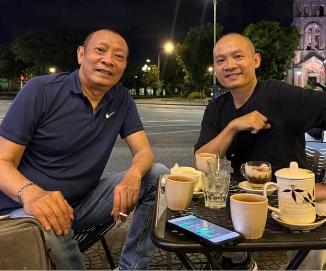 Con trai Lại Văn Sâm bày tỏ sự hạnh phúc khi được làm việc cùng với bố.