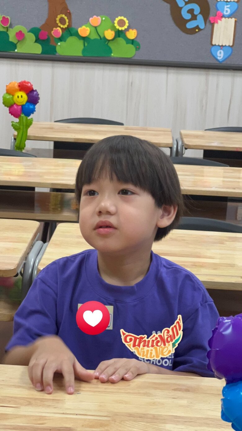 Bé Bão đốn tim người xem, được khen ngày càng tuấn tú.