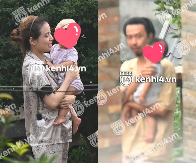 Hoàng Thùy Linh và Đen Vâu bị tóm gọn cảnh cùng bế 2 em bé tại nhà riêng (Nguồn: Kênh14).