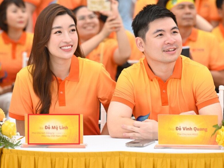 Đỗ Mỹ Linh hiện giữ chức vụ Phó Chủ tịch một công ty thuộc tập đoàn của nhà chồng.