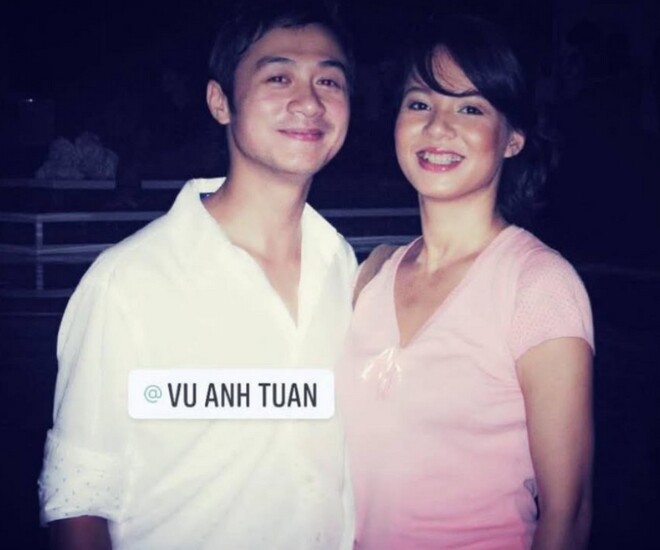 Diễm Quỳnh hé lộ ảnh chụp cách đây hơn 20 năm với Anh Tuấn.