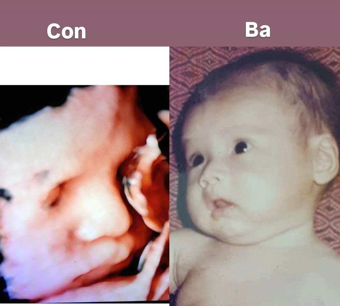 Nàng hậu tiết lộ em bé sắp chào đời nặng hơn 3kg, có ngoại hình giống bố.