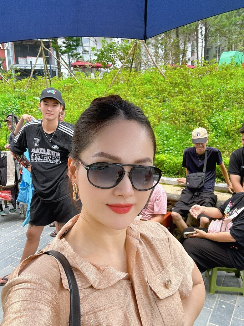Lan Phương cố gắng lấy lại năng lượng như trước đây.